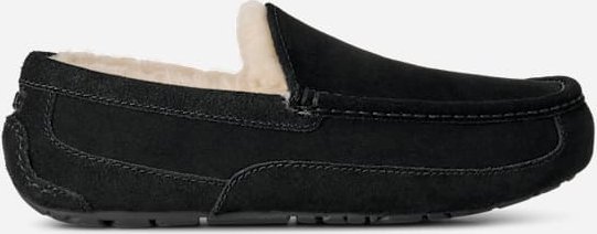 UGG® Ascot Hausschuh für Herren | UGG® EU in Black, Größe 43, Wildleder