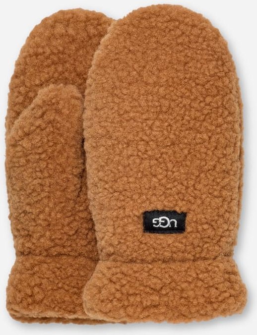Fäustlinge aus UGG®fluff für Kinder in Brown, Größe 4/6 YRS, Fleece