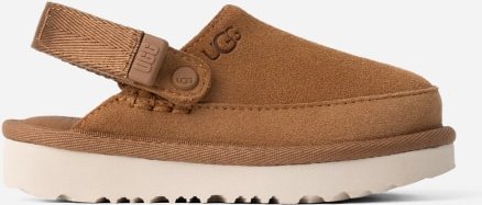 Thumbnail - UGG® Goldenstar Clog für Kinder | UGG® EU in Brown, Größe 30, Veloursleder