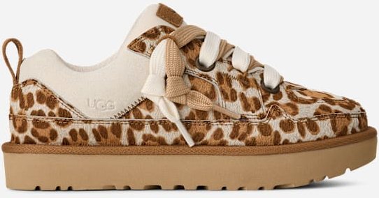 UGG® Lo Lowmel Plains Sneaker für Damen in Felicity Leopard Jasmine, Größe 39, Cow Hair