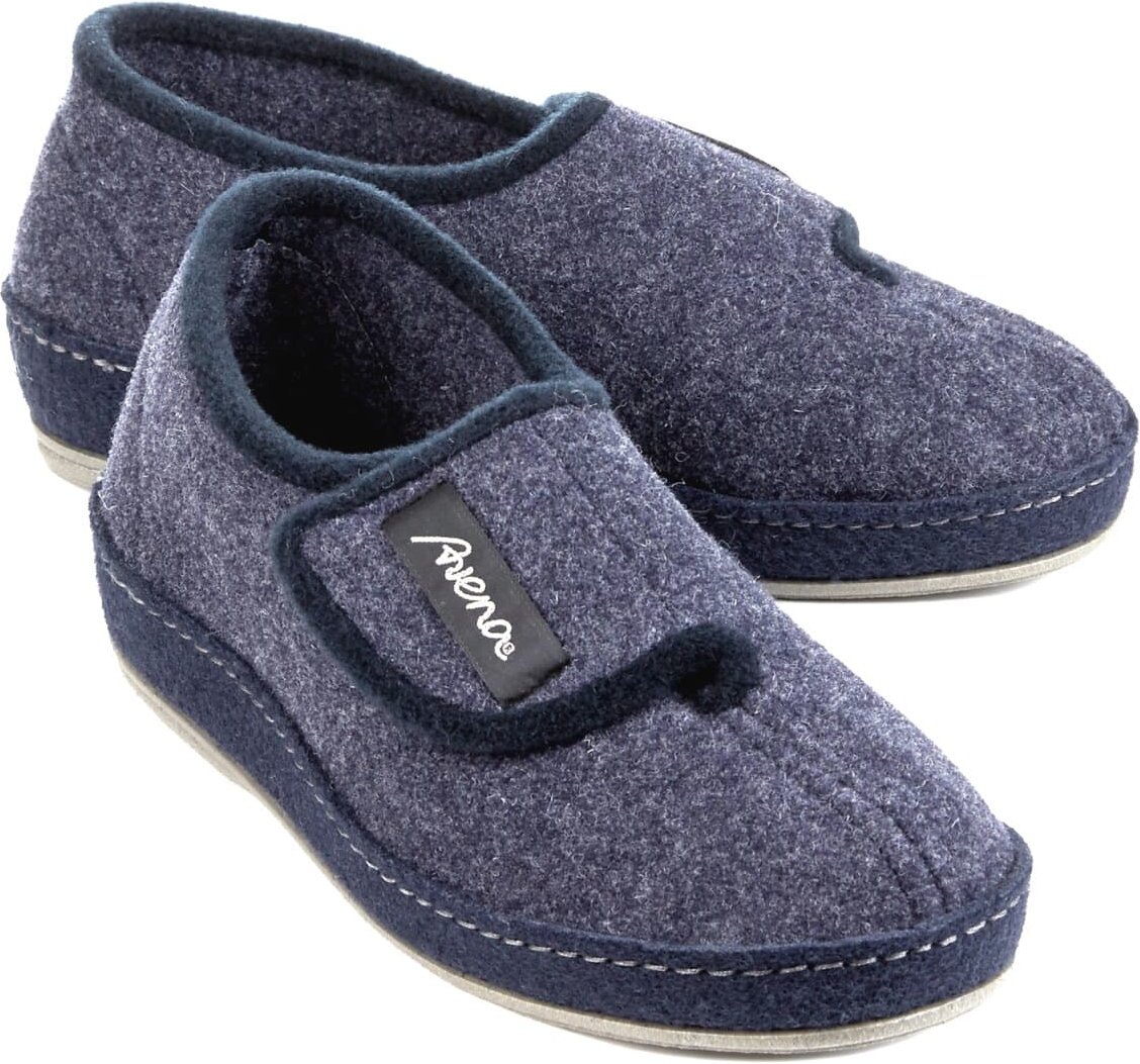 Wollfilz-Klettslipper