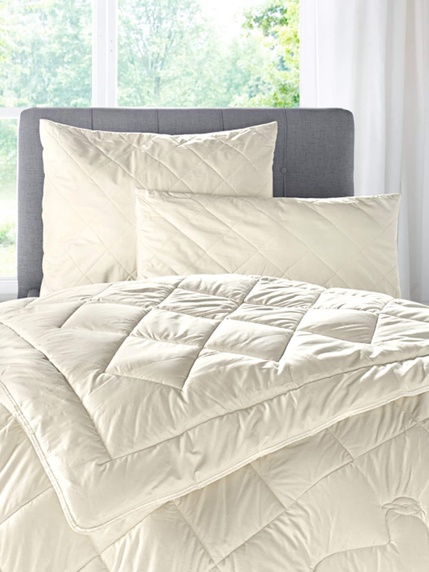 Frankenstolz-Lamahaar-Kopfkissen