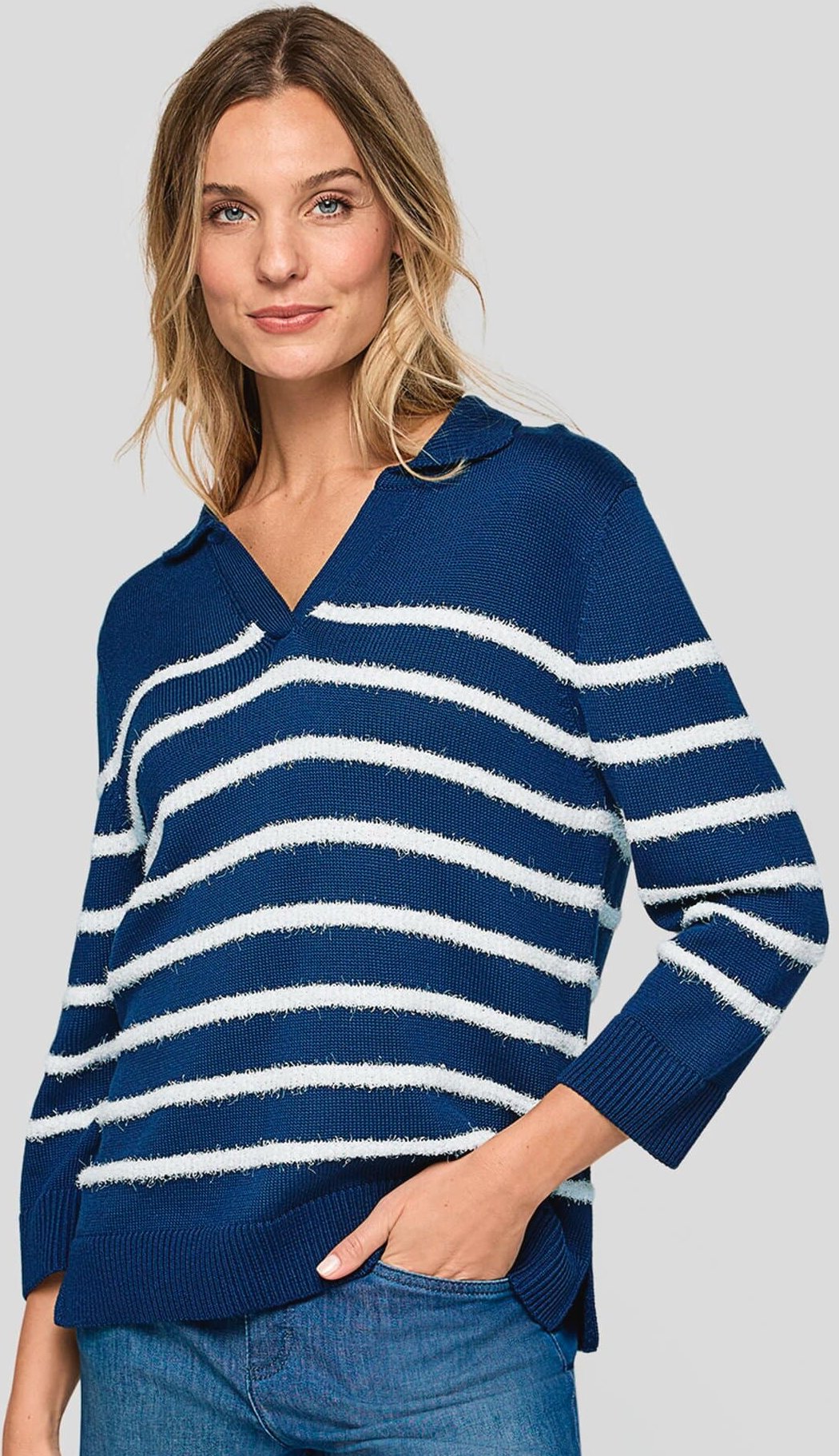 Rabe Strickpullover Maritim