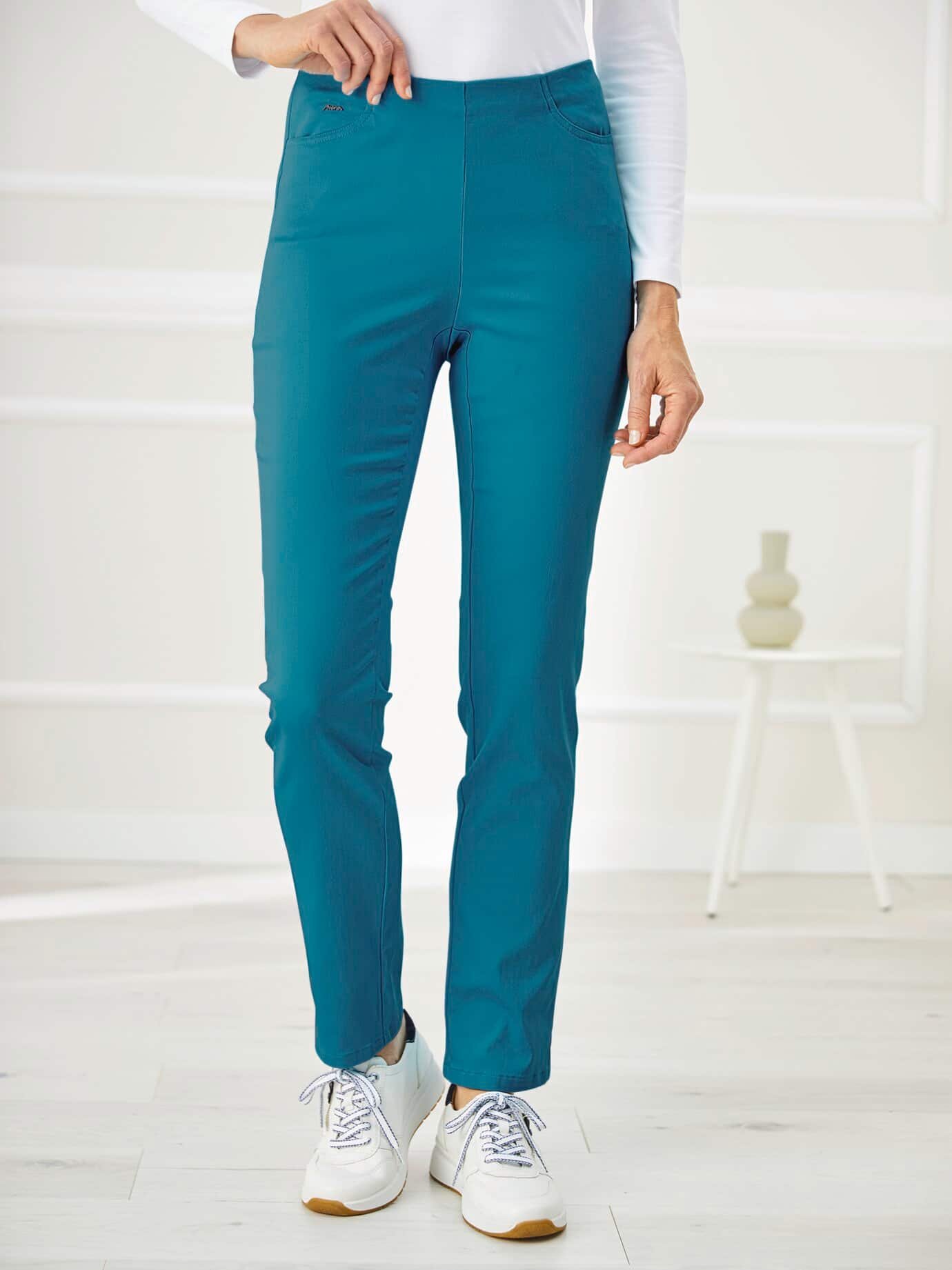 Bügelfreihose Satinstretch