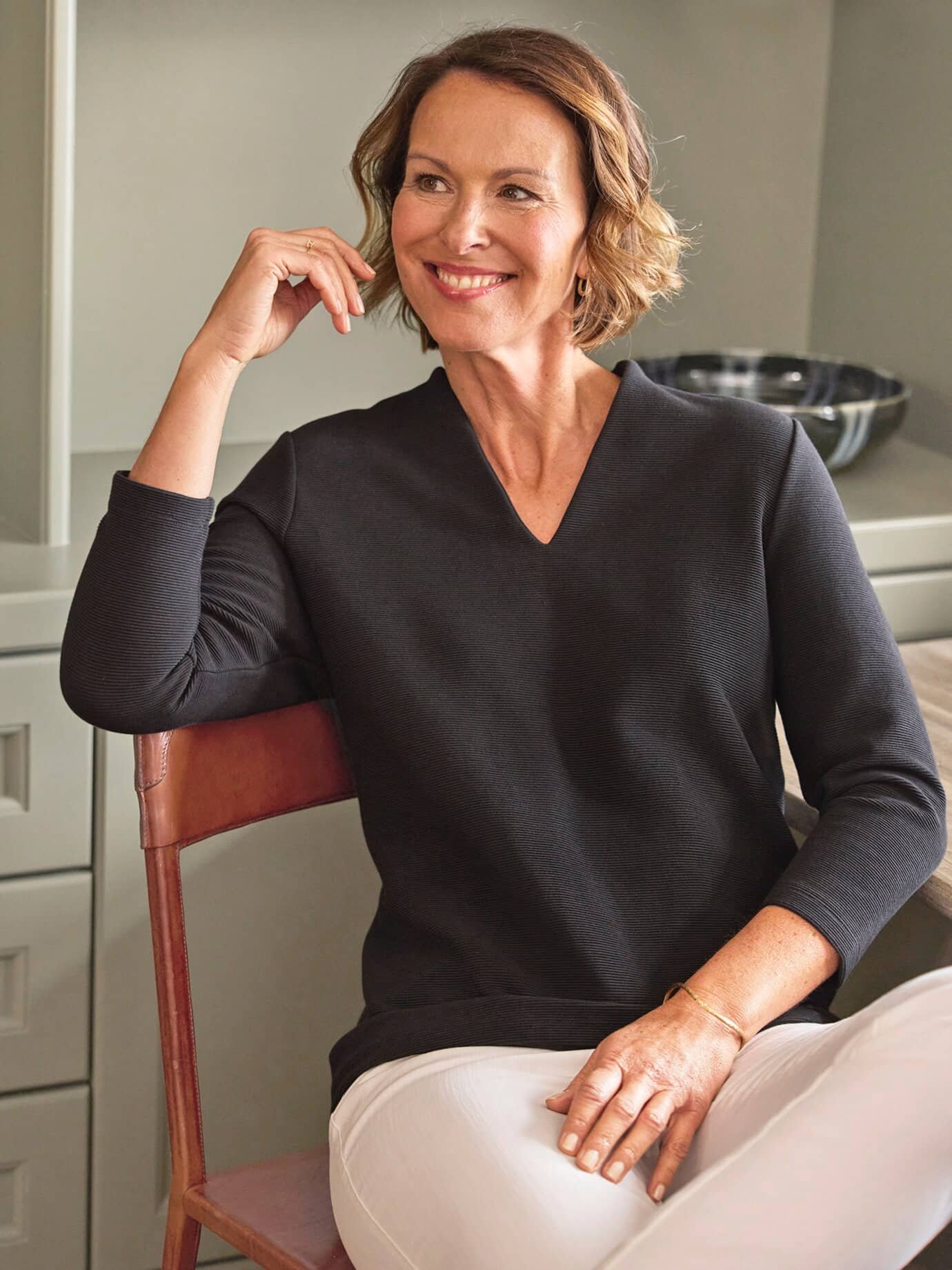 Ottoman-Kelchkragen-Shirt