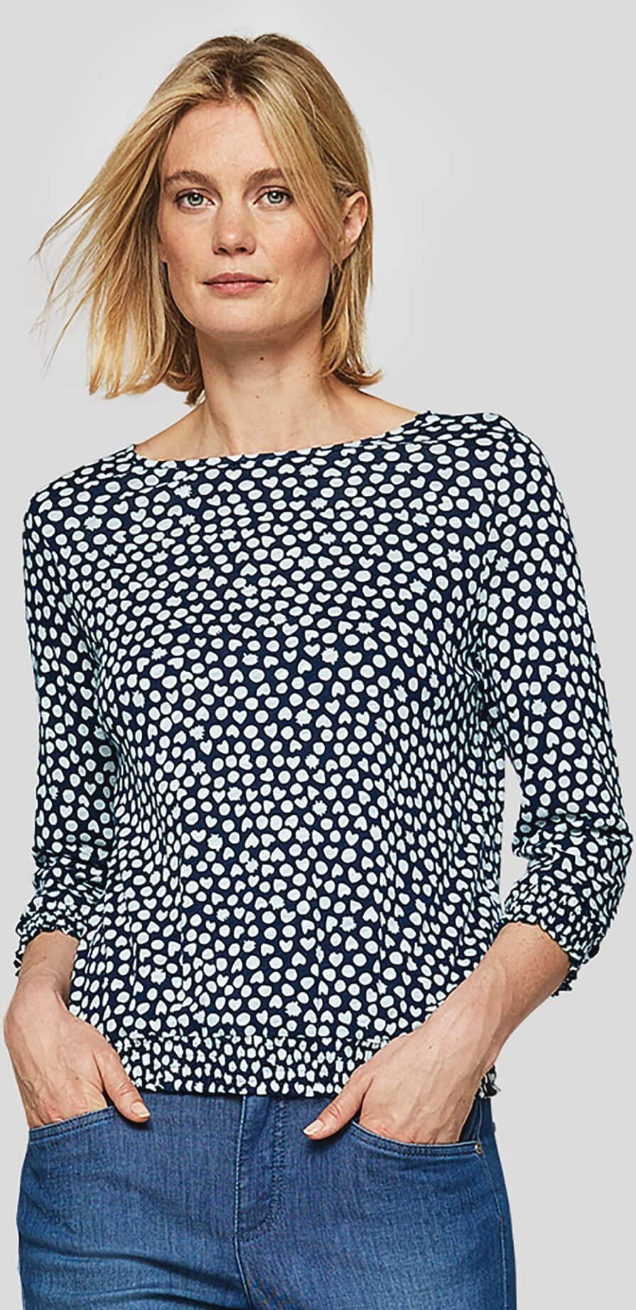 Rabe Blusenshirt liebevoll