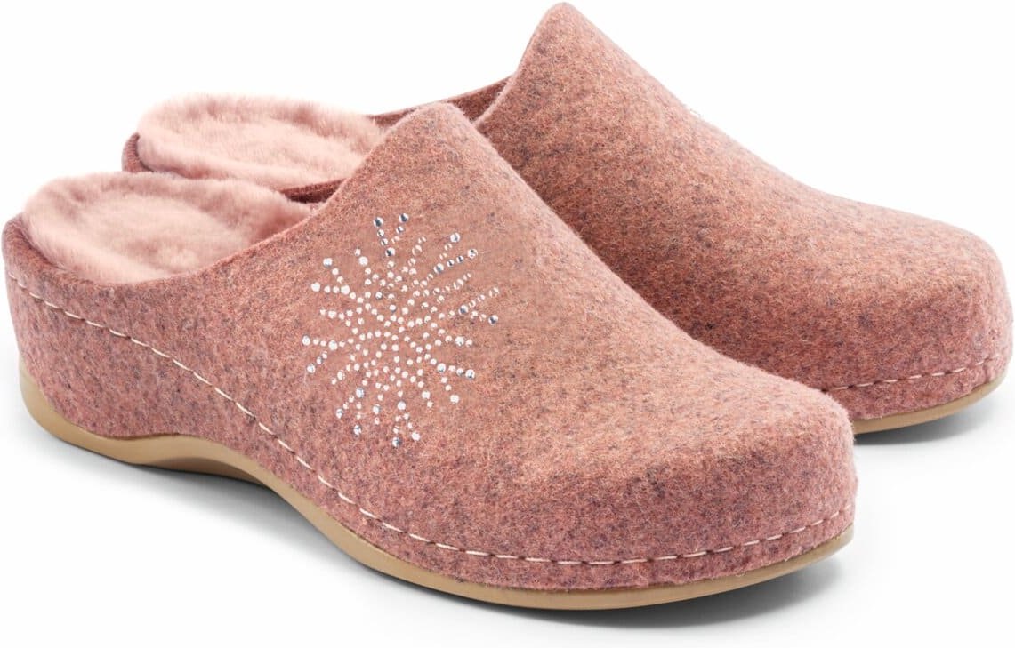 Lammfell-Pantolette Rückenfit