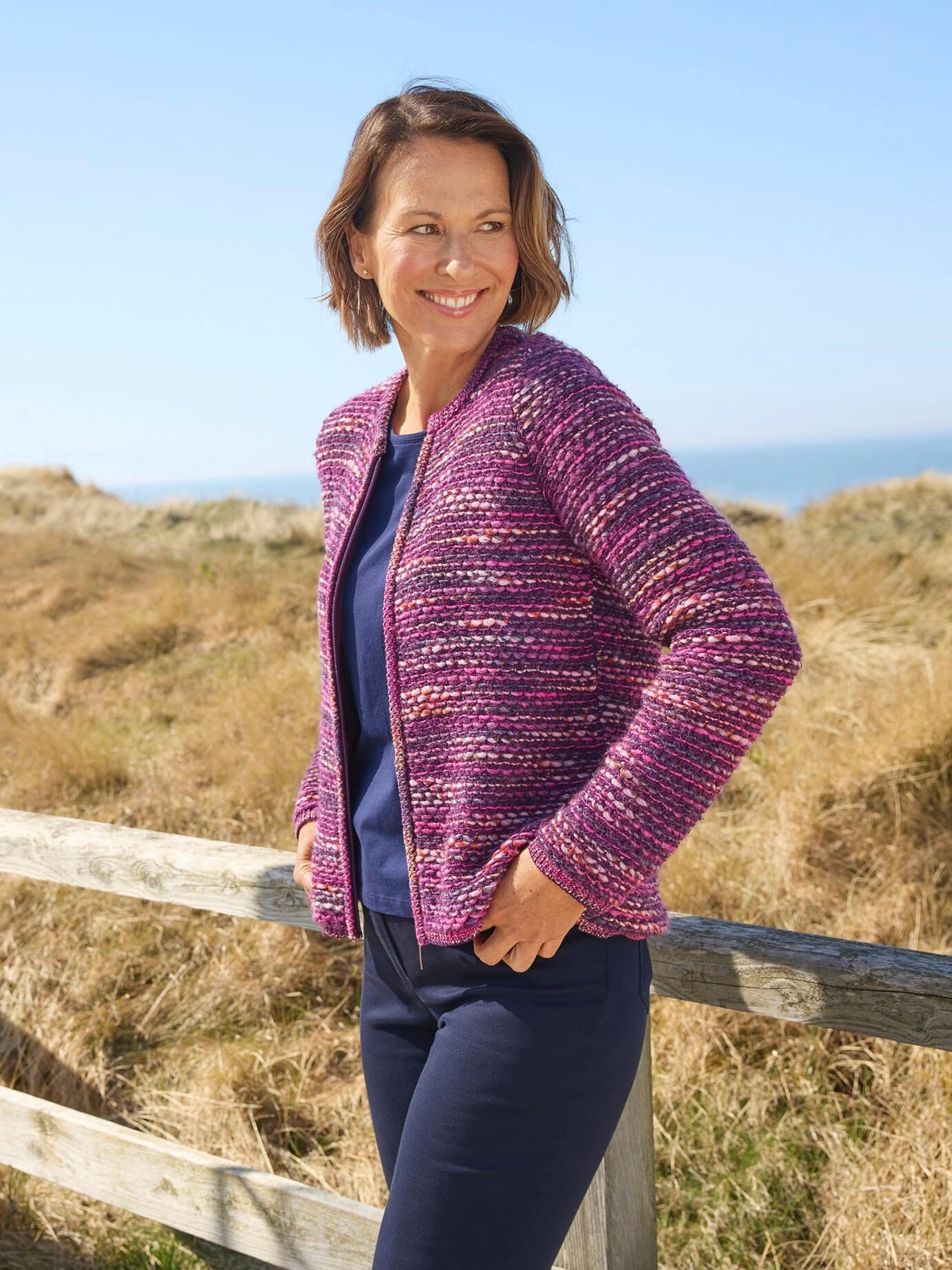 Rabe Reißverschlusscardigan