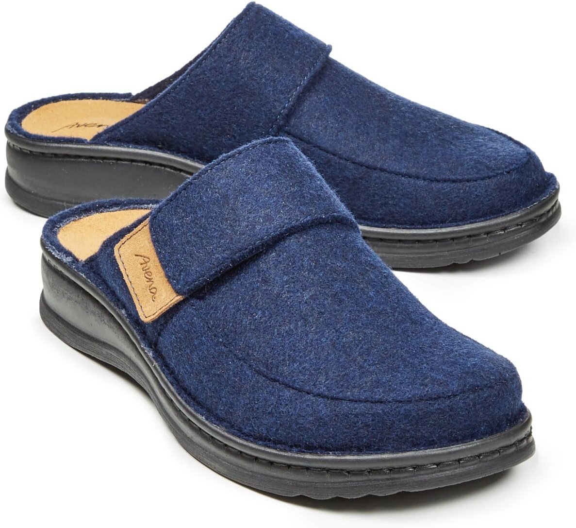 Wollfilz-Klett-Pantolette