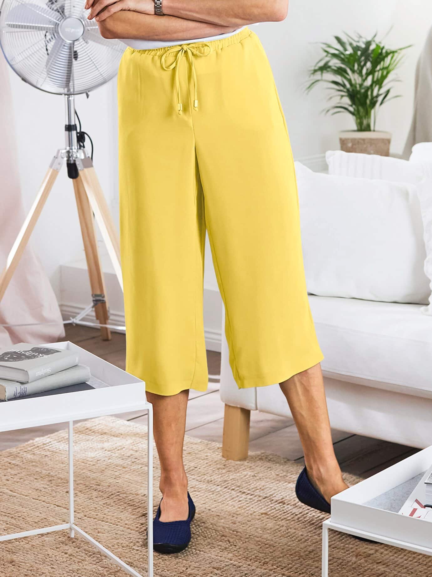 Bügelfrei-Schlupf-Hosenrock