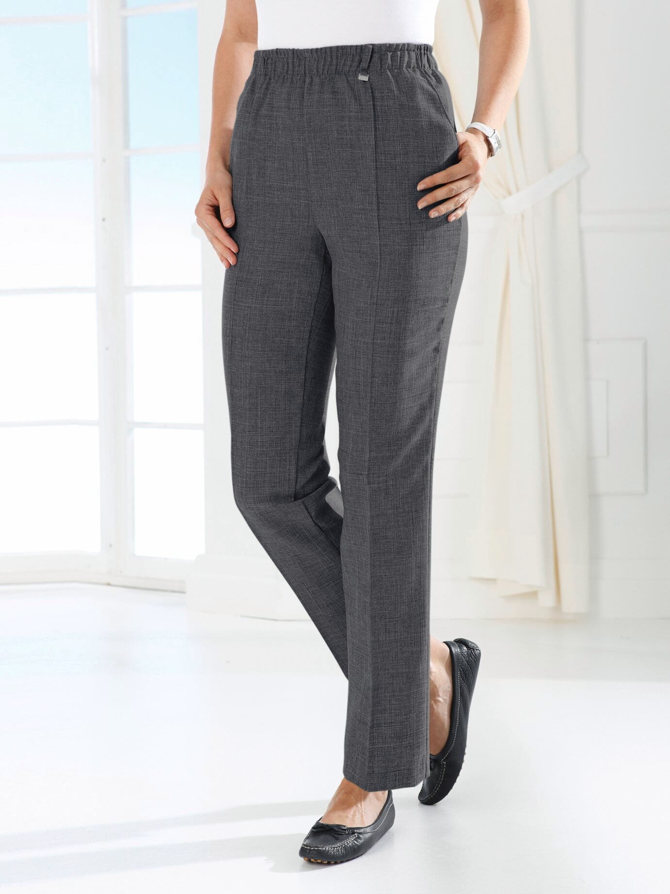 Fleckschutz-Hose Knitterarm