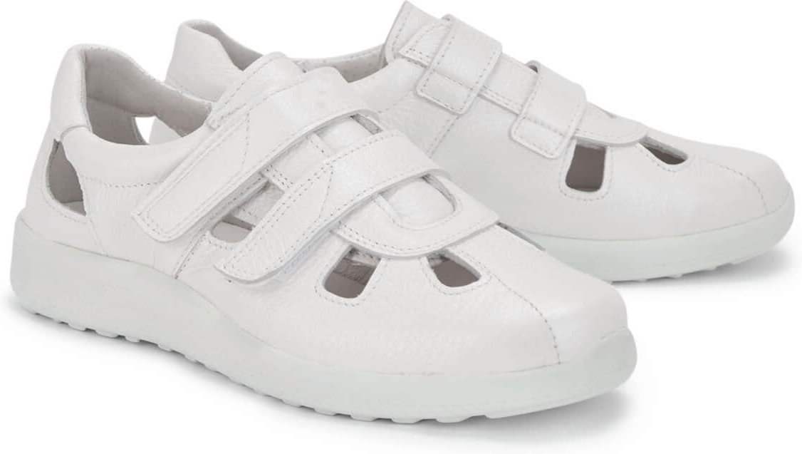 Hirschleder-Klettschuh Komfortweite