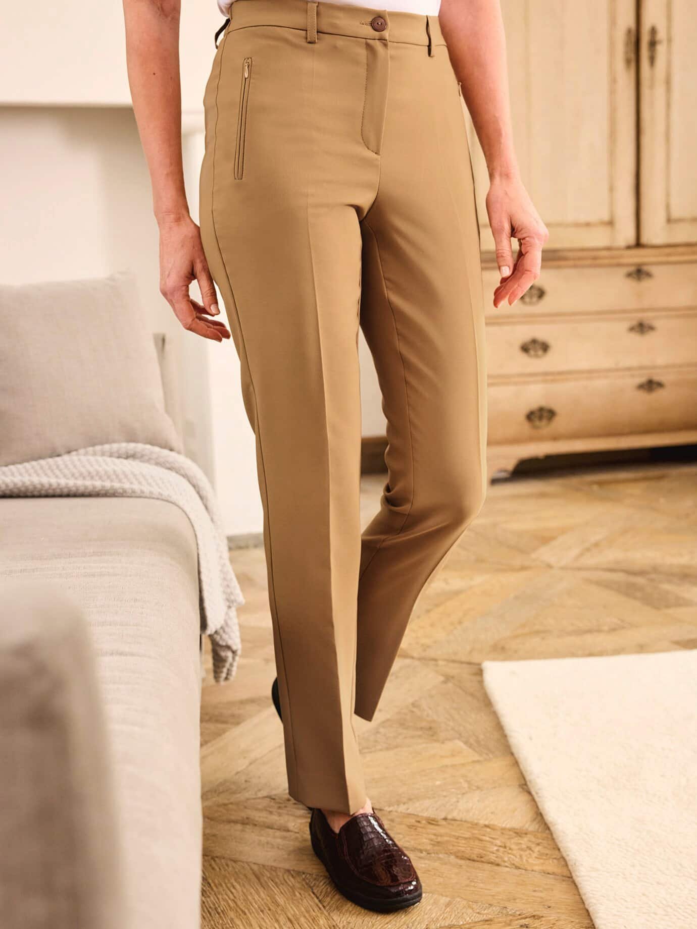 Bügelfrei-Stretch-Hose