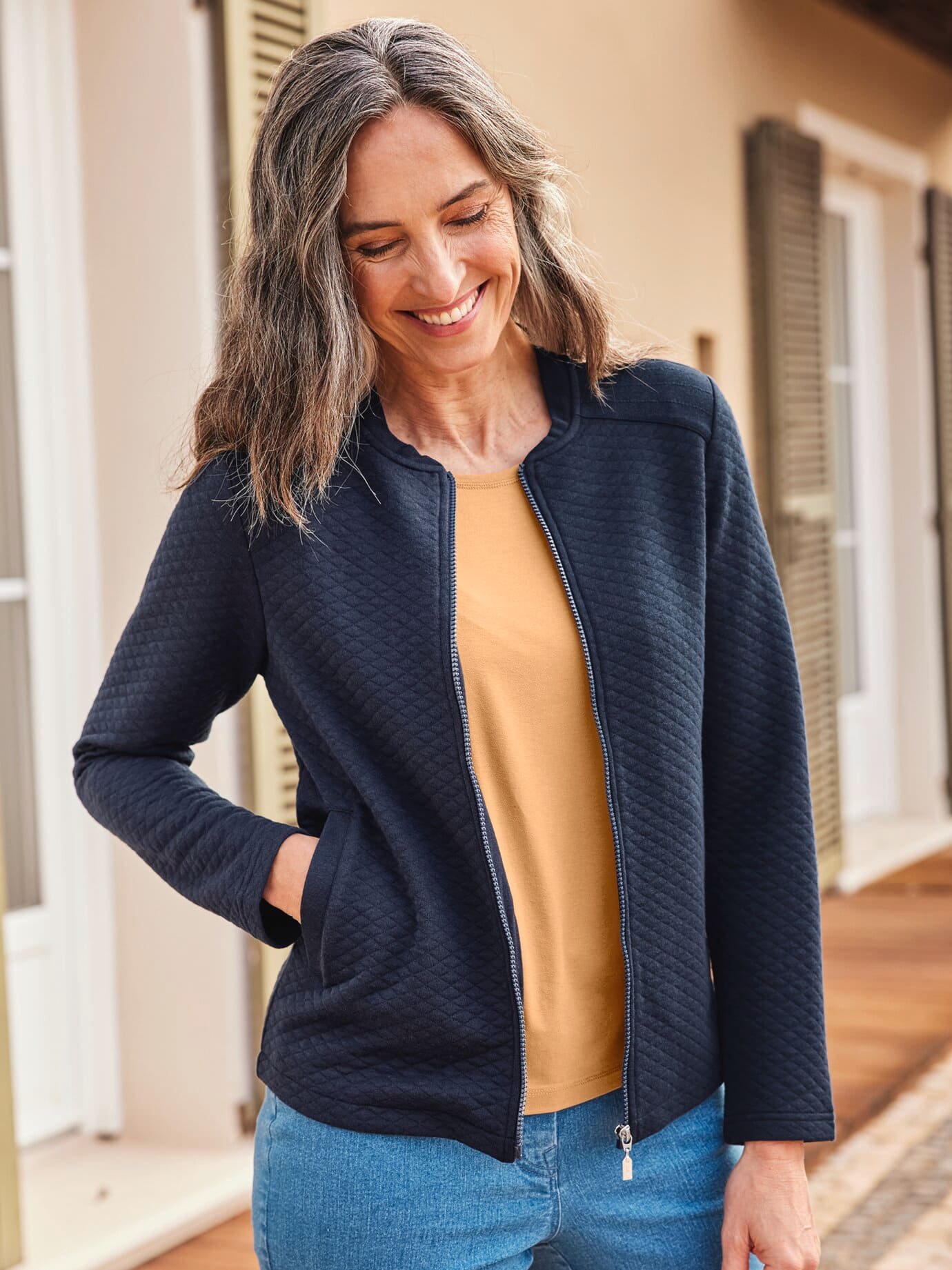 Indoor-Jacke Sommerstepp