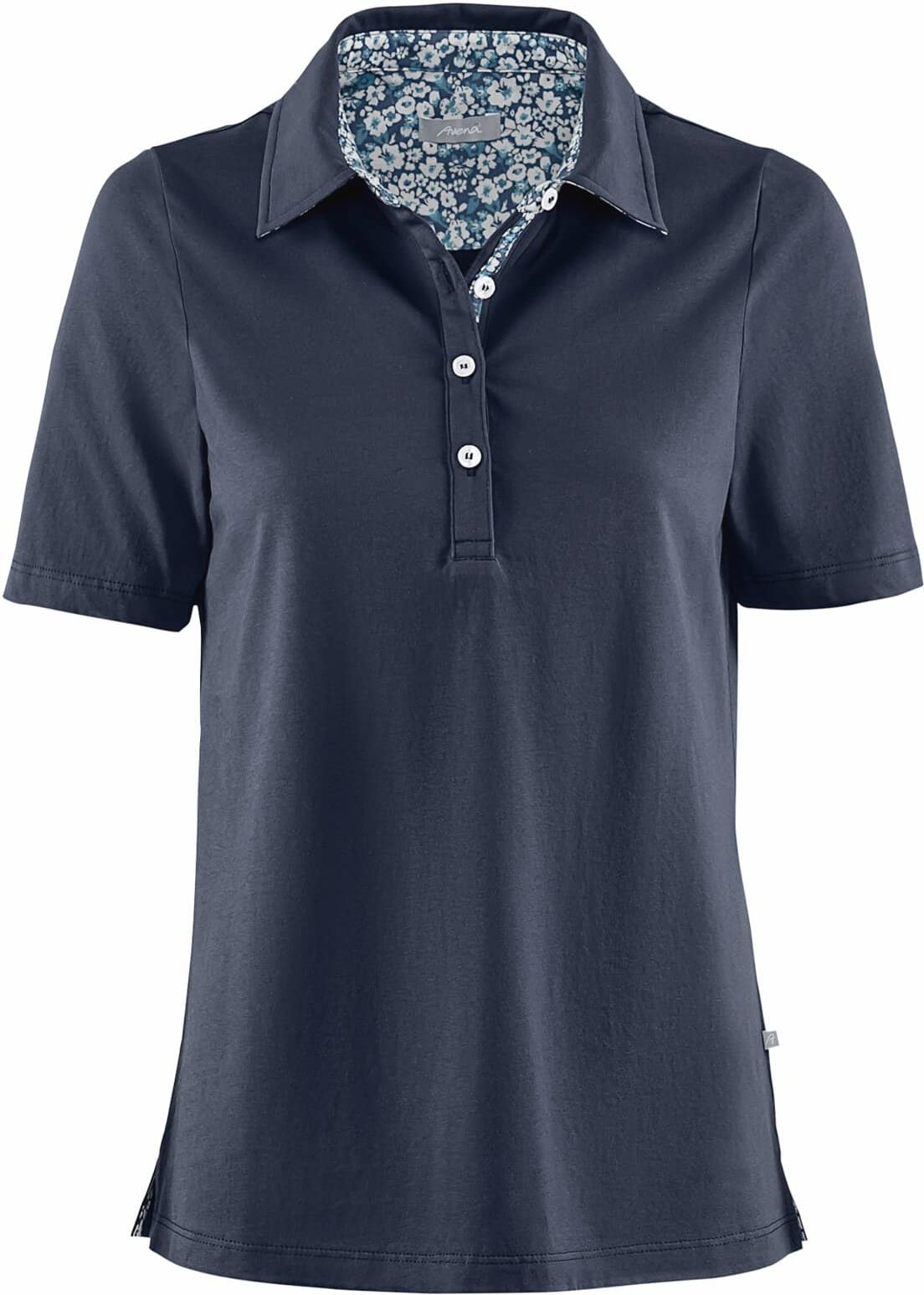 Baumwoll-Poloshirt Liberty Kragen