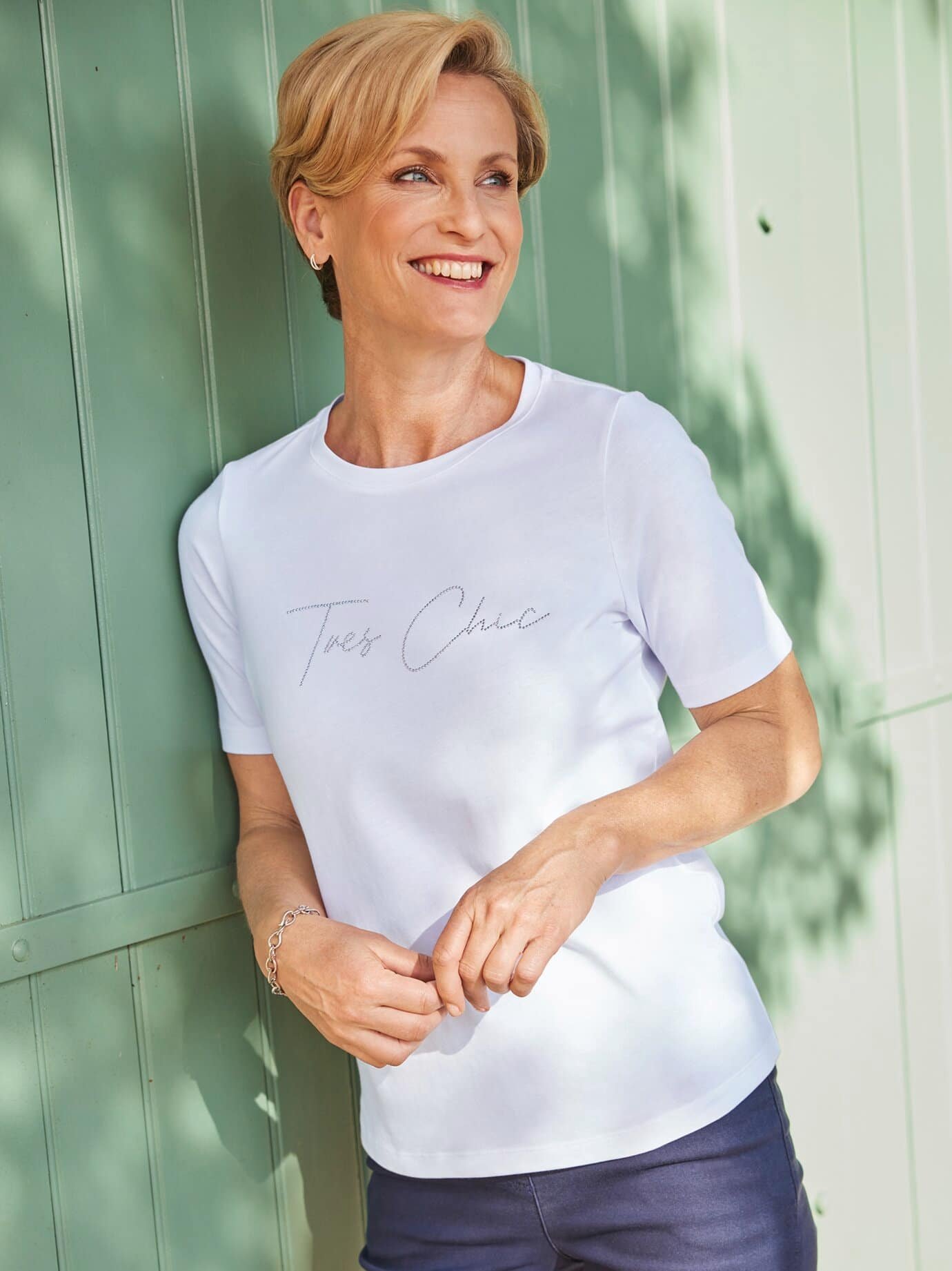 Glitzershirt Urlaubsgrüße