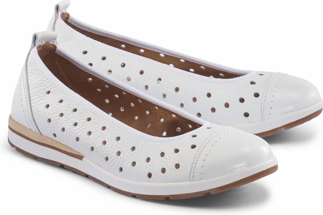 Hirschleder-Ballerina Sommerleicht