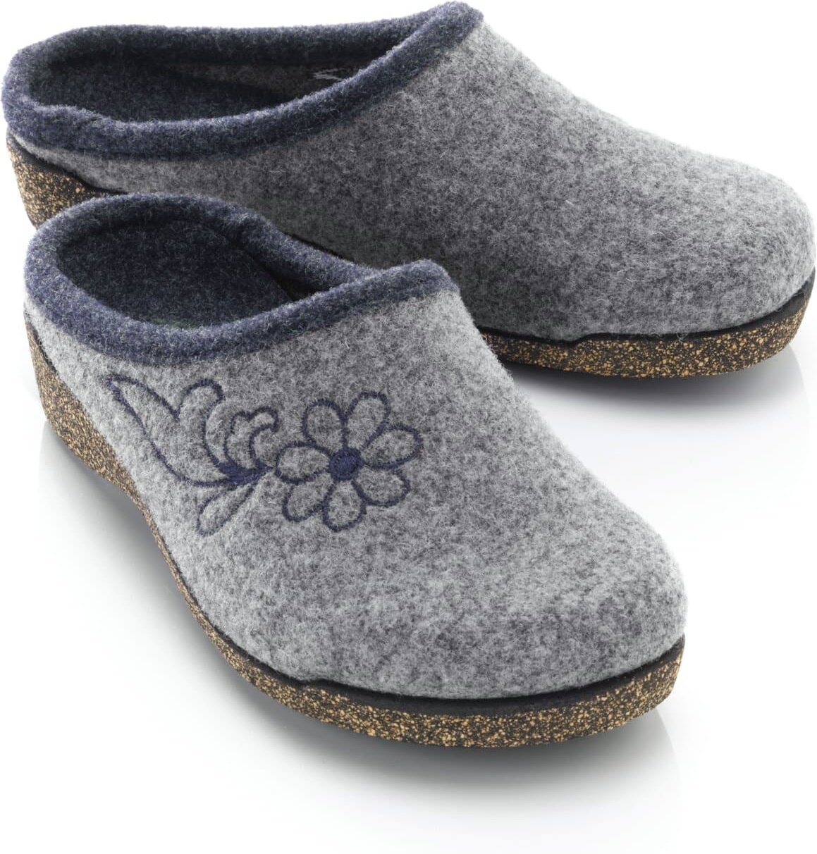 Federleicht-Filz-Pantolette