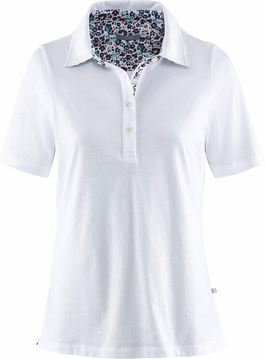 Baumwoll-Poloshirt Liberty Kragen