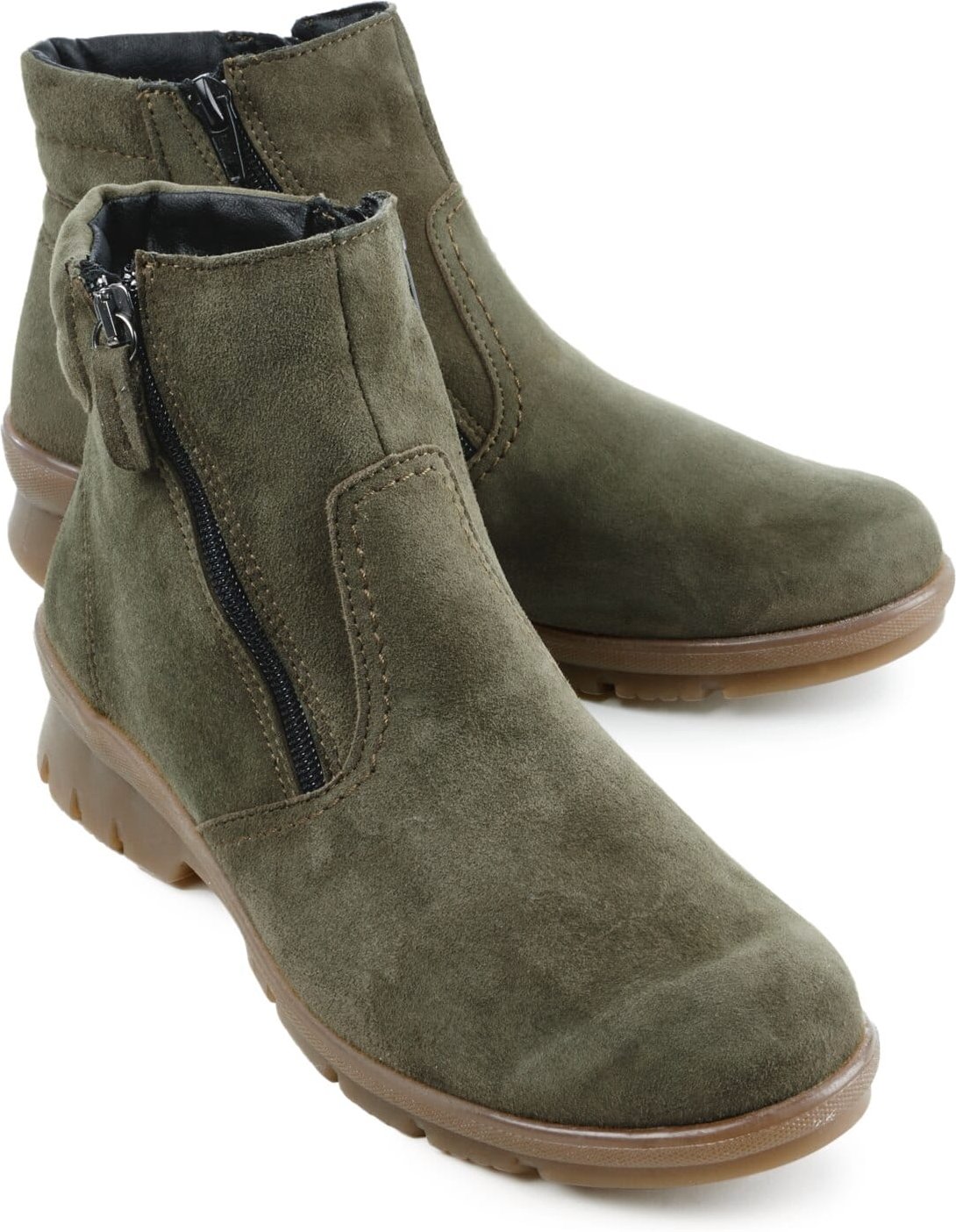 Hallux-Reißverschluss-Bootie