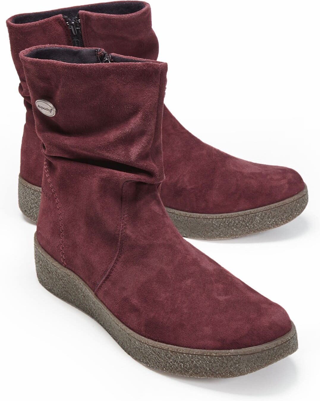 Aquastop-Reißverschluss-Stiefelette