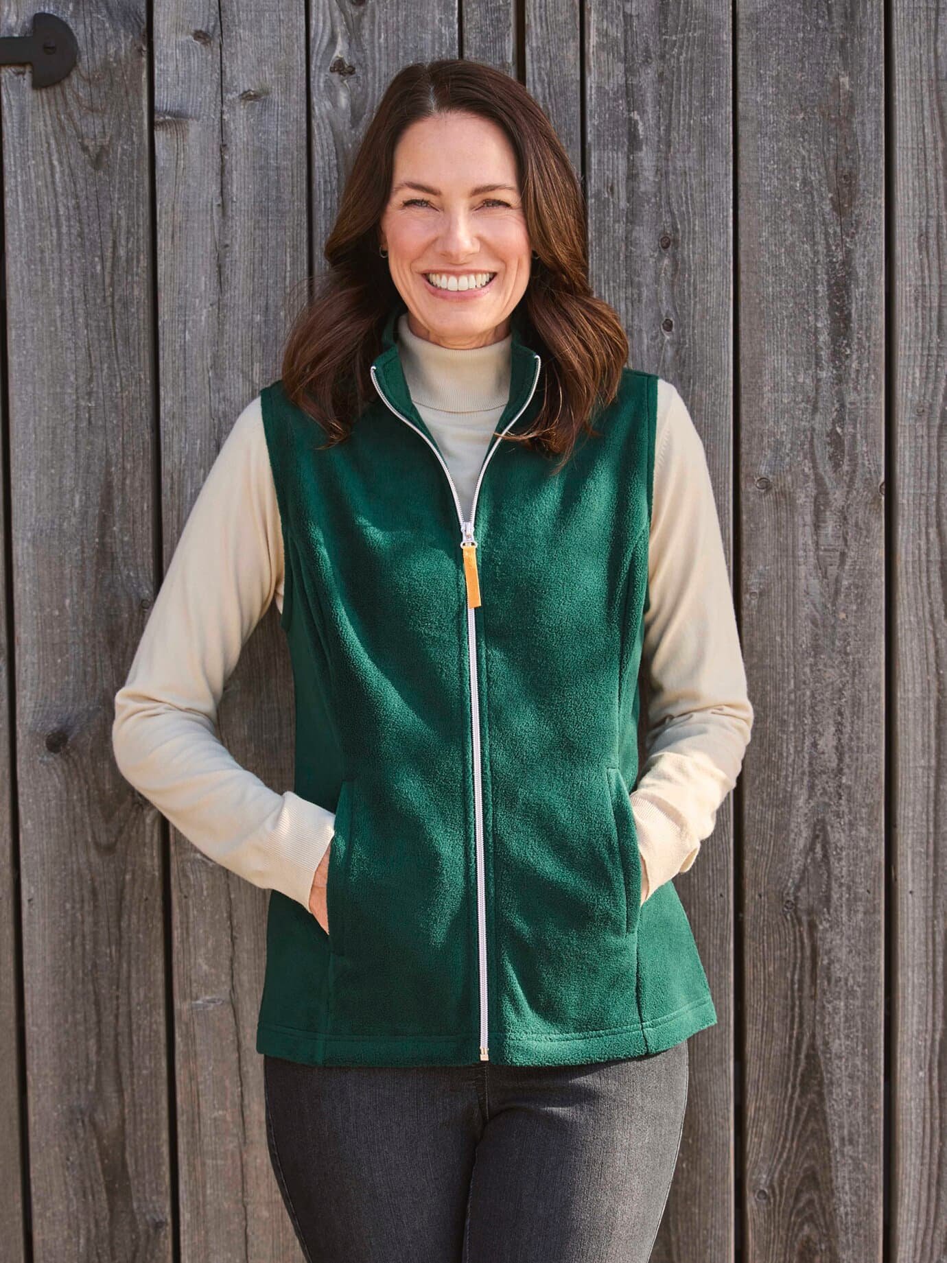 Fleeceweste kuschelwarm