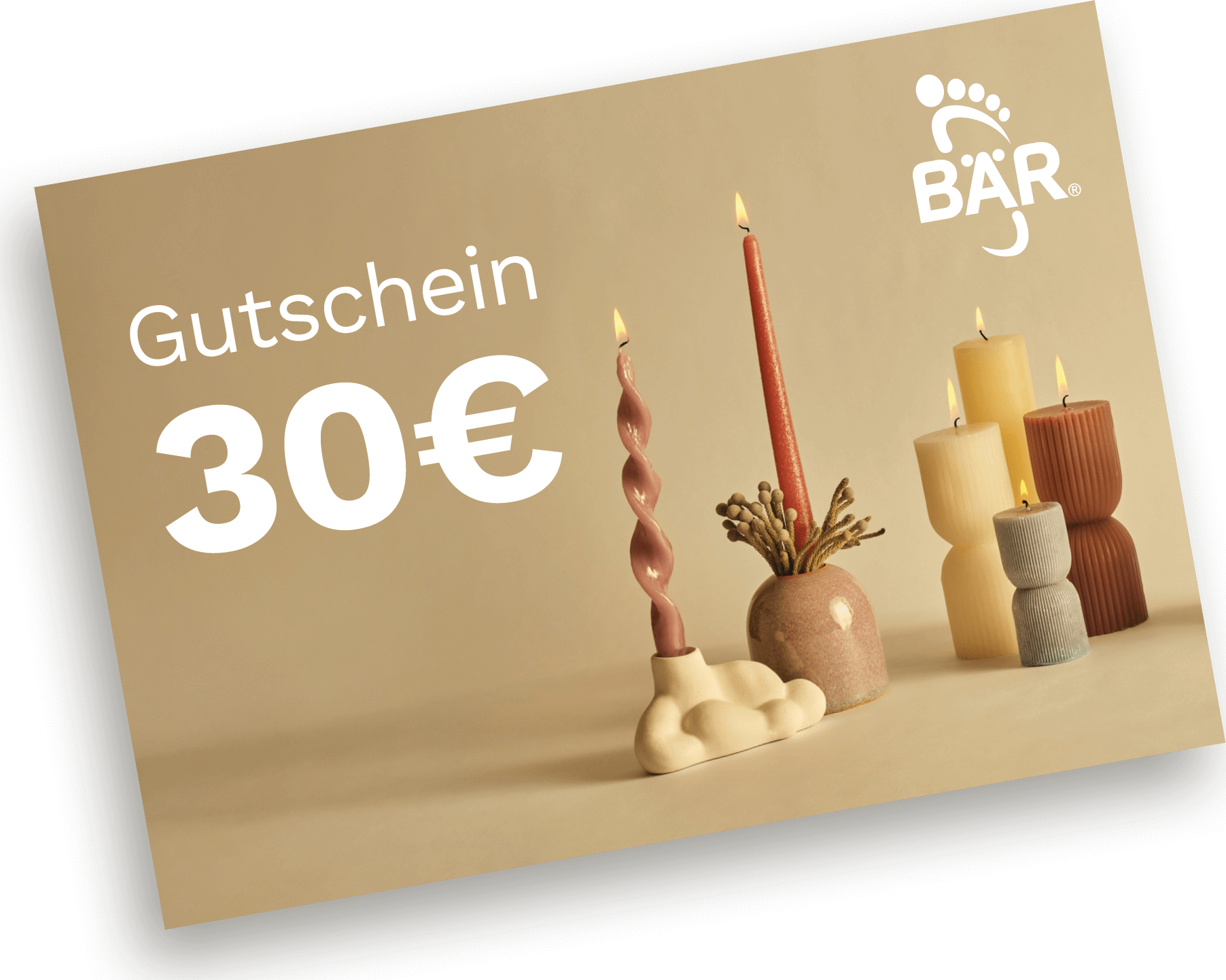 Digitaler Geschenkgutschein 30 EUR