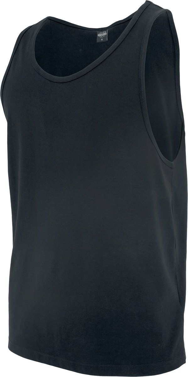 Urban Classics Jersey Big Tank Tank-Top schwarz in XXL