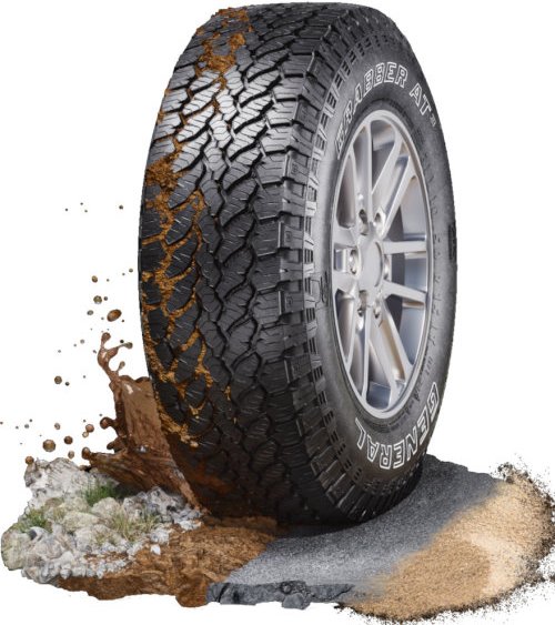 Thumbnail - General GRABBER AT3 ( LT31x10.50 R15 109S 6PR, OWL )