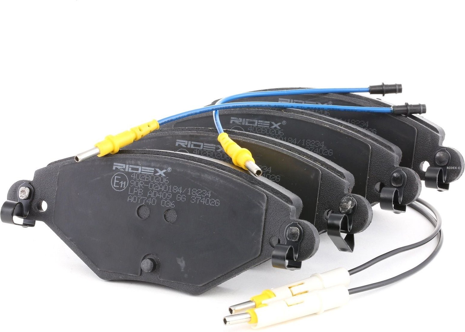 RIDEX Bremsbelagsatz Vorderachse 402B0206 Bremsbeläge,Bremsklötze CITROËN,C5 III Kombi (RW_),C5 II Break (RE_),C5 I (DC_...