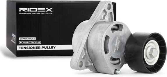 RIDEX Spannrolle 310T0062 Spannrolle, Keilrippenriemen OPEL,RENAULT,NISSAN,Vivaro A Kastenwagen (X83),Vivaro A Combi (X8...