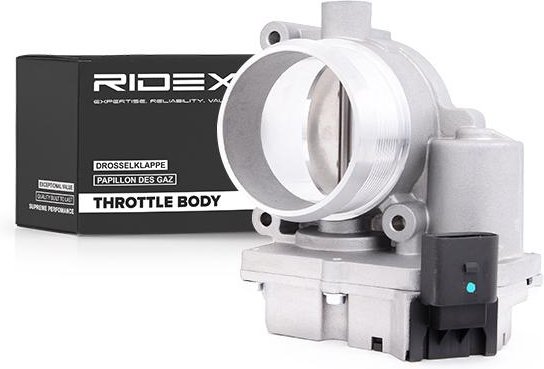 RIDEX Drosselklappe 158T0014 Saugrohrklappe,Luftversorgung VW,AUDI,Touareg (7LA, 7L6, 7L7),Touareg (7P5, 7P6)