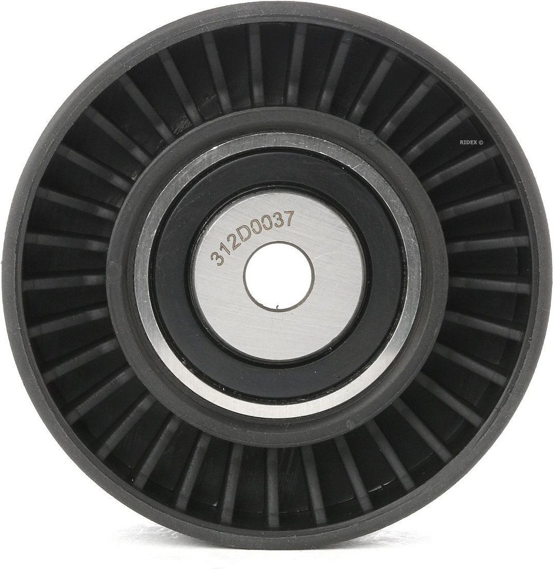 RIDEX Umlenkrolle 312D0037 Führungsrolle,Umlenk-/Führungsrolle, Keilrippenriemen VW,AUDI,SEAT