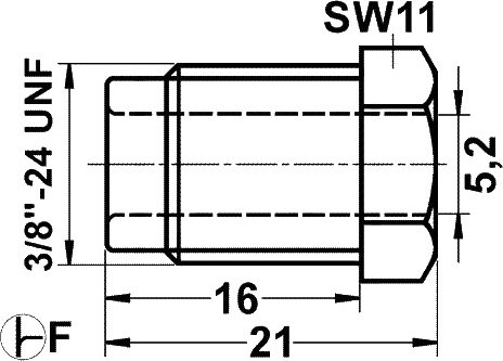 ATE Überwurfschraube 24.3516-0030.1