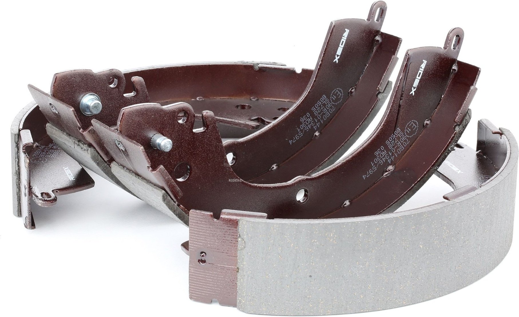 RIDEX Bremsbacken Hinterachse 70B0144 Trommelbremsbacken,Bremsbackensatz MITSUBISHI,L 200 (K7_T, K6_T),L 200 / Triton Pi...
