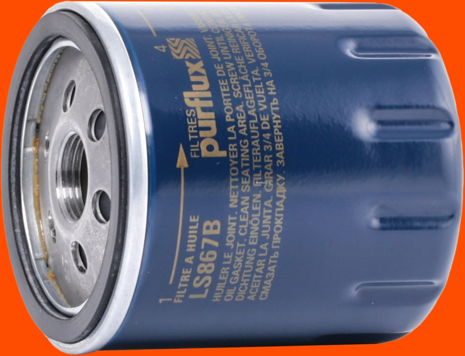 PURFLUX Ölfilter Anschraubfilter LS867B Motorölfilter,Filter für Öl RENAULT,FIAT,HYUNDAI,CLIO II (BB0/1/2_, CB0/1/2_),LA...