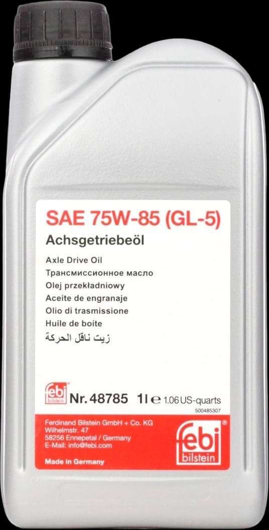 FEBI BILSTEIN Achsgetriebeöl 1l 48785 VW,AUDI,MERCEDES-BENZ,Golf IV Schrägheck (1J1),Golf V Schrägheck (1K1)