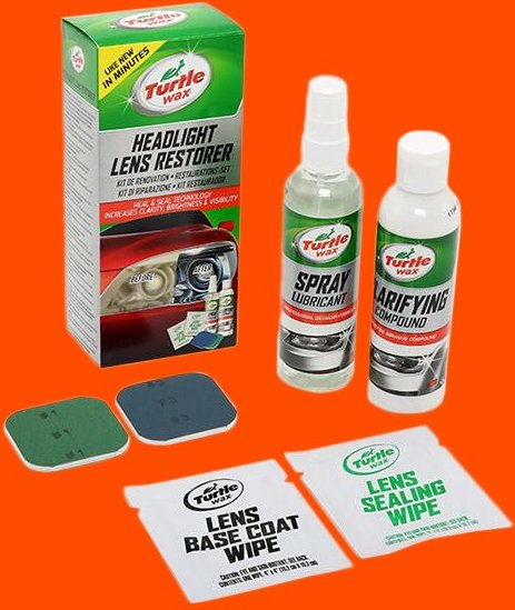 TURTLEWAX Aufbereitungs-Set, Scheinwerfer 236ml 70-180