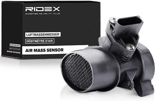 RIDEX Luftmassenmesser mit Gehäuse 3926A0066 LMM,Luftmengenmesser BMW,3 Limousine (E46),5 Limousine (E39),3 Touring (E46...