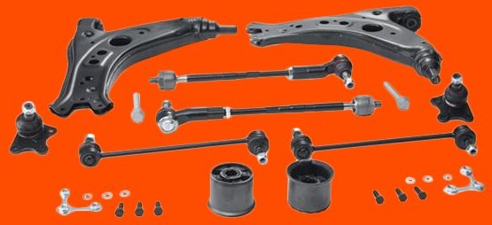 TOPRAN Lenkersatz, Radaufhängung Vorderachse 115 800 VW,SKODA,SEAT,POLO (9N_),Fox Schrägheck (5Z1, 5Z3, 5Z4),Polo Limou...