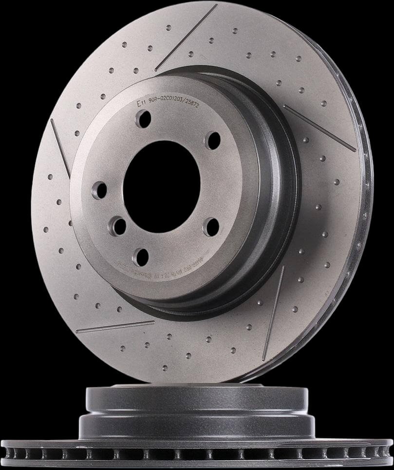BREMBO Bremsscheibe geschlitzt/gelocht 09.C246.11 Bremsscheiben,Scheibenbremsen BMW,3 Touring (E91),3 Limousine (E90),1 ...