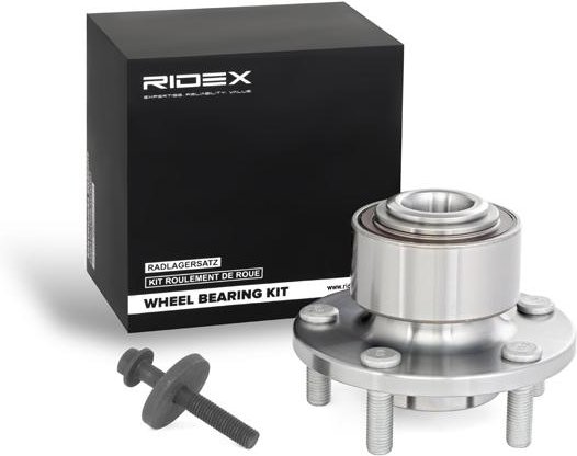 RIDEX Radlagersatz Vorderachse beidseitig 654W0066 Radlager,Radlager & Radlagersatz FORD,Focus II Schrägheck (DA_, HCP, ...