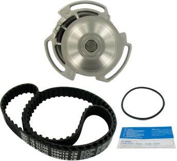 SKF Wasserpumpe + Zahnriemensatz Zähnez.: 108 VKMC 01100 Wasserpumpe + Zahnriemenkit VW,AUDI,GOLF I Cabriolet (155),GOLF...