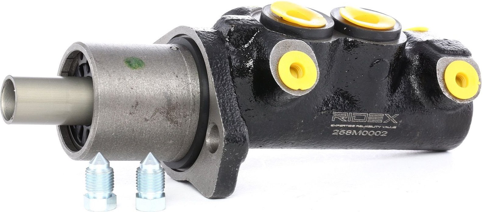RIDEX Hauptbremszylinder Anschlussanzahl: 4 258M0002 VW,RENAULT,SEAT,GOLF I Cabriolet (155),GOLF II (19E, 1G1),GOLF III...