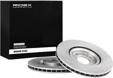 RIDEX Bremsscheibe innenbelüftet 82B0616 Bremsscheiben,Scheibenbremsen OPEL,PEUGEOT,CITROËN,Corsa F,MOKKA,CORSA F Kasten...