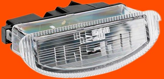 VAN WEZEL Kennzeichenleuchte 4339920 RENAULT,CLIO II (BB0/1/2_, CB0/1/2_),TWINGO I (C06_),TWINGO I Kasten (S06_),CLIO I...