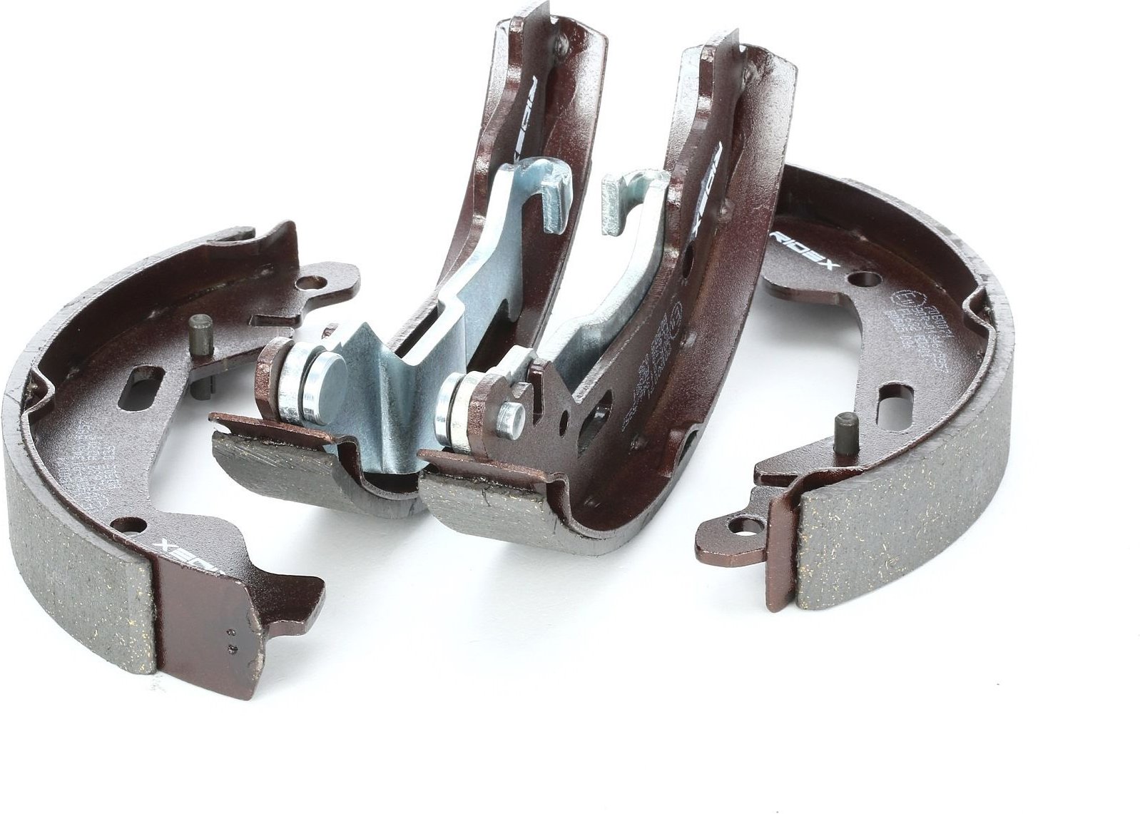 RIDEX Bremsbacken Hinterachse 70B0071 Trommelbremsbacken,Bremsbackensatz OPEL,SUZUKI,VAUXHALL,AGILA (A) (H00),IGNIS II,W...