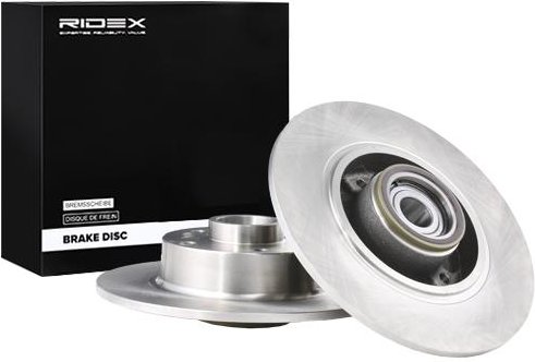 RIDEX Bremsscheibe Hinterachse 82B0518 Bremsscheiben,Scheibenbremsen RENAULT,MEGANE III Grandtour (KZ0/1),Scénic III (JZ...