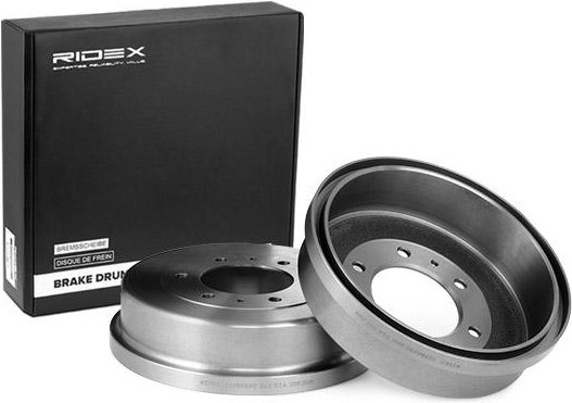 RIDEX Bremstrommel Hinterachse 123B0095 FORD,NISSAN,MAVERICK (UDS, UNS),TERRANO II (R20)
