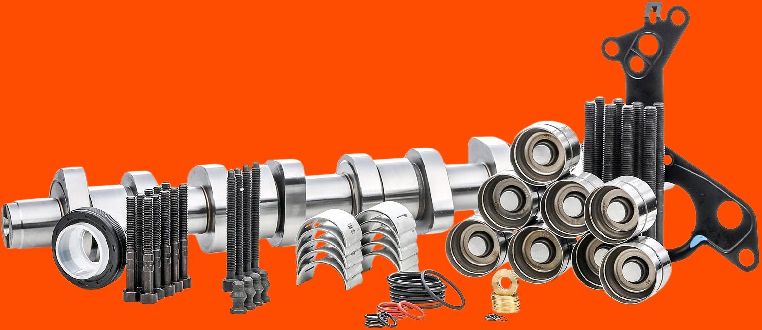 ET ENGINETEAM Nockenwellensatz boxET – service kit mit Bolzen HV0341ET VW,AUDI,FORD,Golf IV Schrägheck (1J1),Golf V Sch...